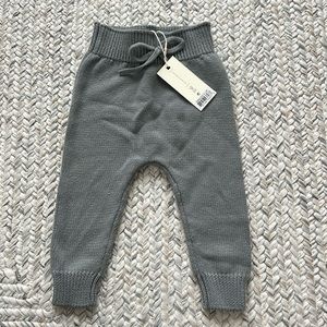QUINCY MAE KNIT PANT - DUSK NWT 6-12months